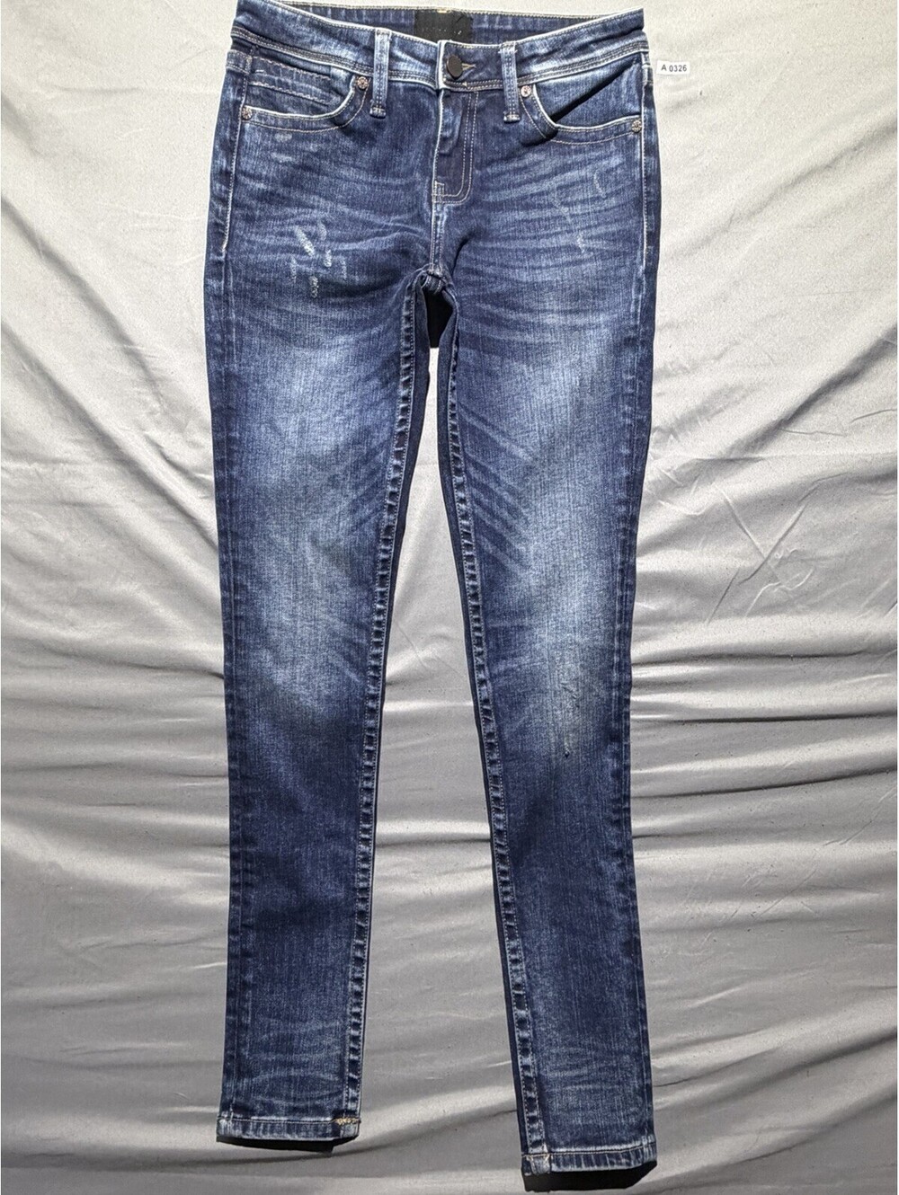 Buckle Black Fit No 53 Skinny Jeans Womens 24x32 (28x31) Medium Wash Stretch